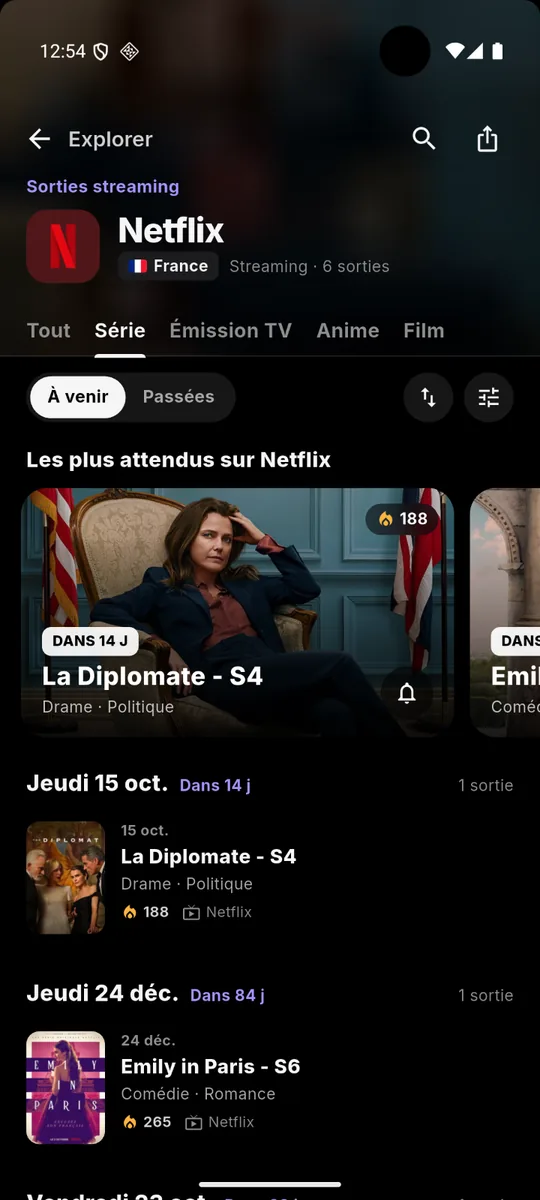 Catalogue Netflix