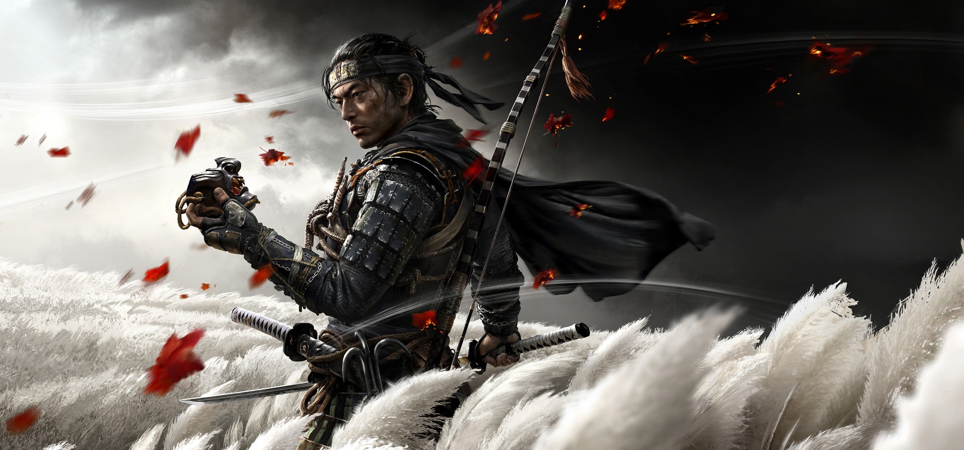 Couverture de Ghost of Tsushima, sortie 17 July 2020