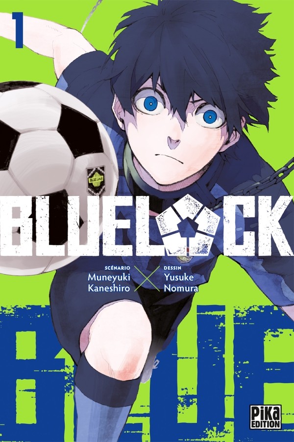 Couverture de Blue Lock - Tome 1, sortie 2 juin 2021